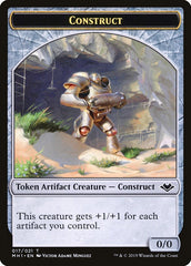Soldier (004) // Construct (017) Double-Sided Token [Modern Horizons Tokens] | Gam3 Escape