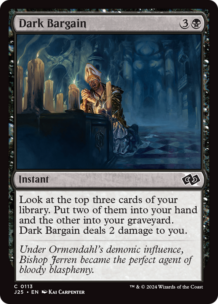 Dark Bargain [Foundations Jumpstart] | Gam3 Escape
