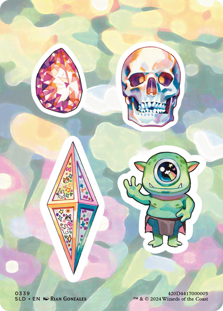 Sticker Sheet (0339) [Secret Lair Drop Series] | Gam3 Escape