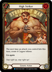 High Striker (Yellow) [EVR165] (Everfest)  1st Edition Rainbow Foil | Gam3 Escape