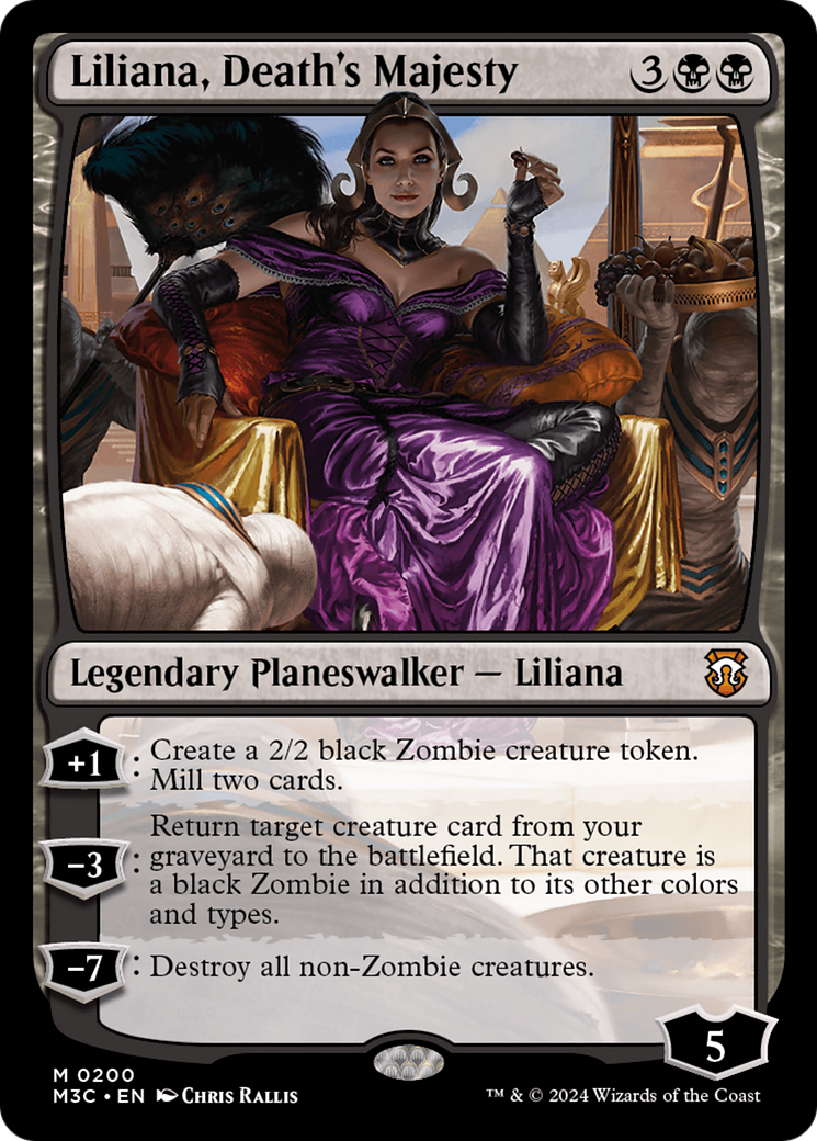 Liliana, Death's Majesty [Modern Horizons 3 Commander] | Gam3 Escape
