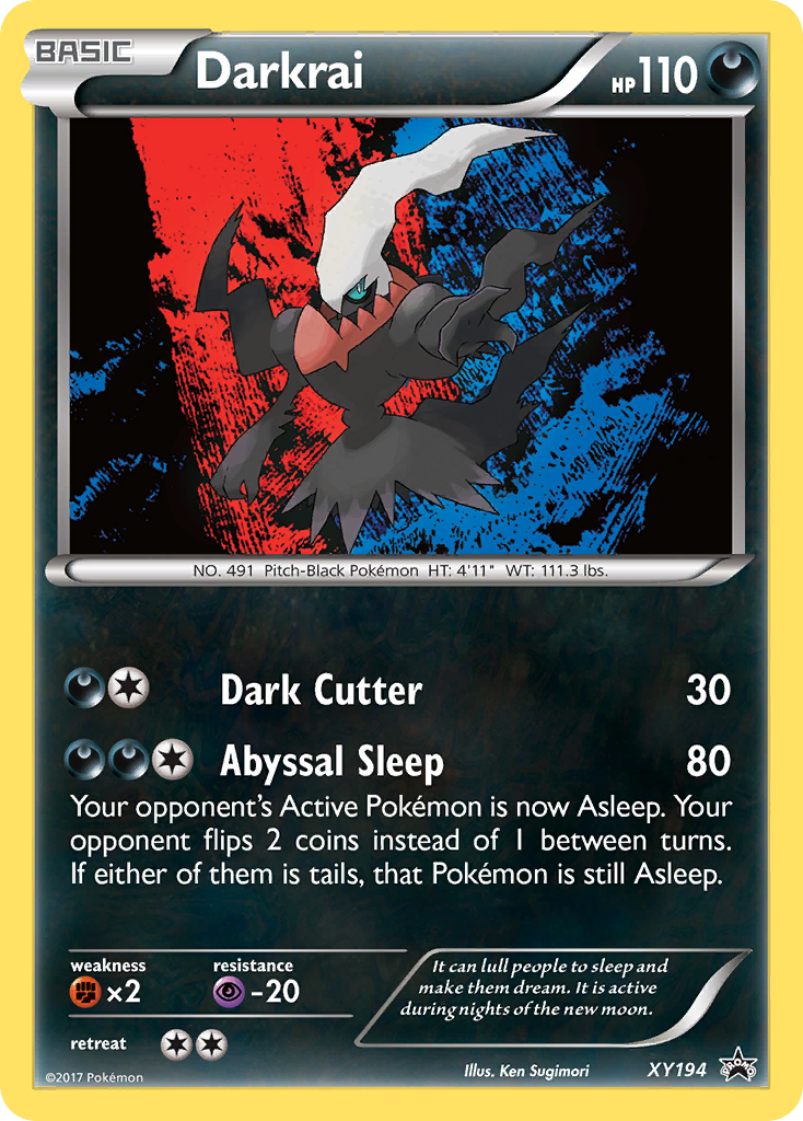 Darkrai (XY194) [XY: Black Star Promos] | Gam3 Escape