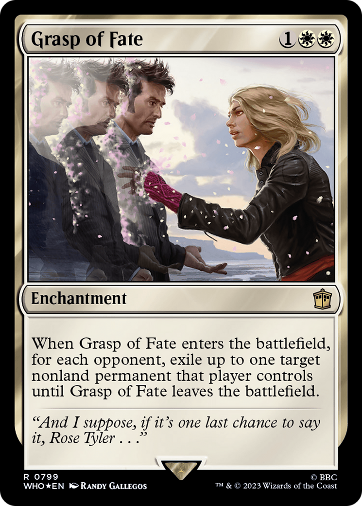 Grasp of Fate (Surge Foil) [Doctor Who] | Gam3 Escape