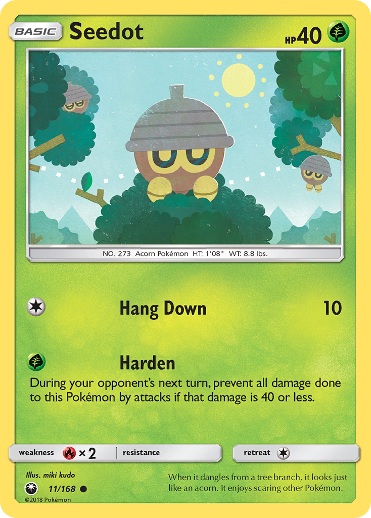 Seedot (11/168) [Sun & Moon: Celestial Storm] | Gam3 Escape