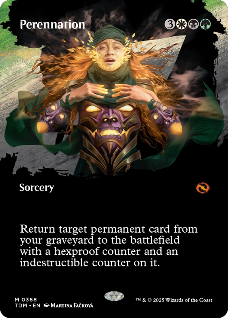 Perennation (Borderless) [Tarkir: Dragonstorm] | Gam3 Escape