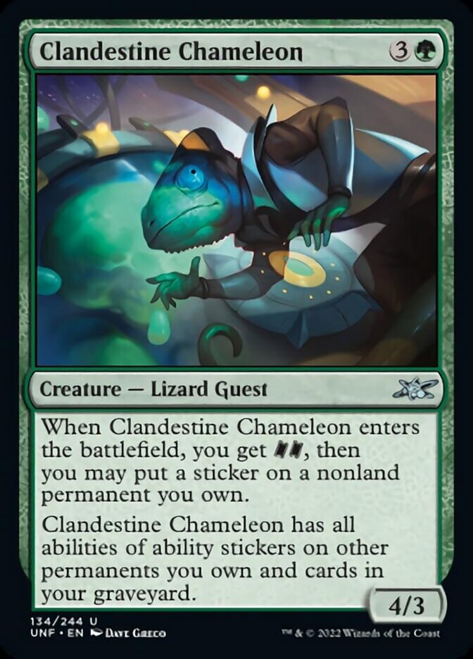 Clandestine Chameleon [Unfinity] | Gam3 Escape