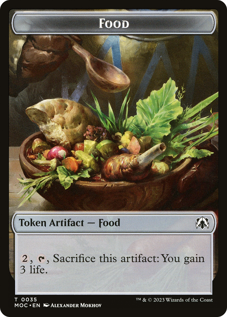 Food Token [March of the Machine] | Gam3 Escape