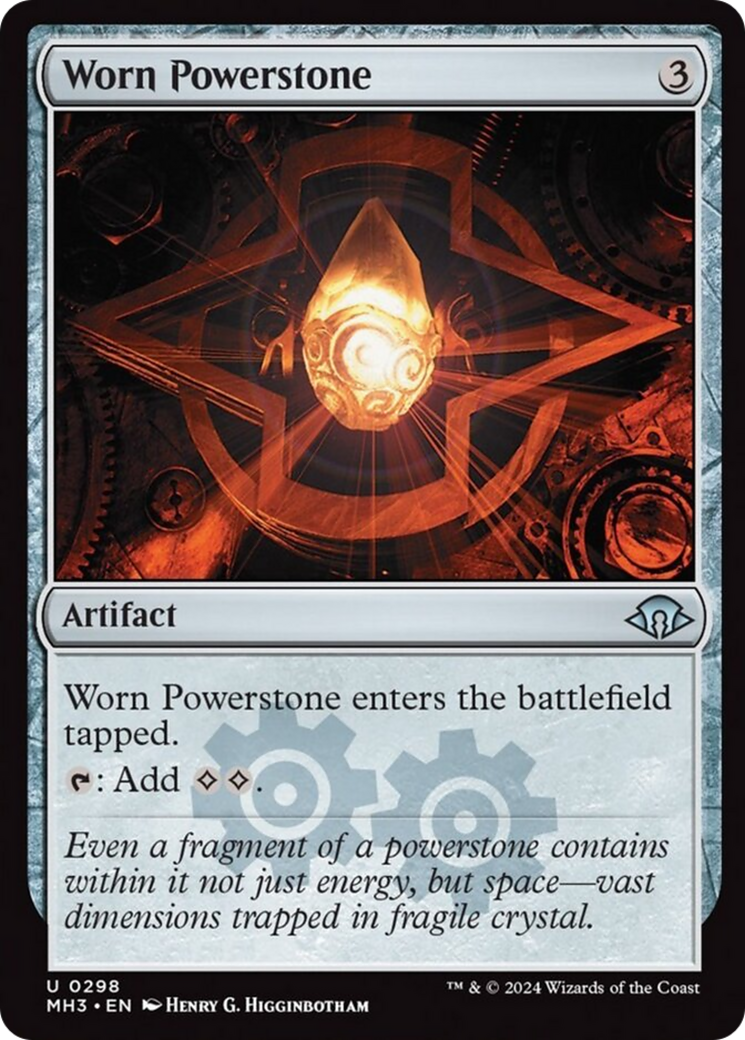 Worn Powerstone [Modern Horizons 3] | Gam3 Escape