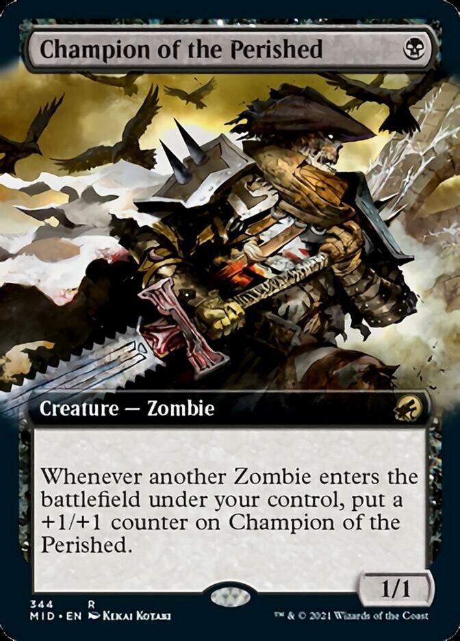 Champion of the Perished (Extended Art) [Innistrad: Midnight Hunt] | Gam3 Escape