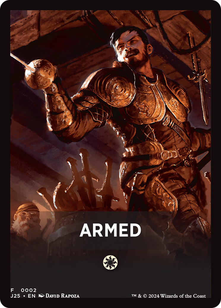 Armed Theme Card [Foundations Jumpstart Front Cards] | Gam3 Escape