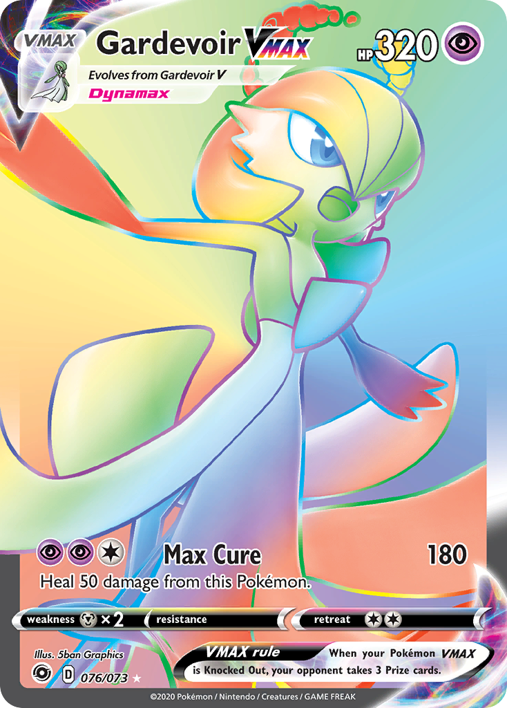 Gardevoir VMAX (076/073) [Sword & Shield: Champion's Path] | Gam3 Escape