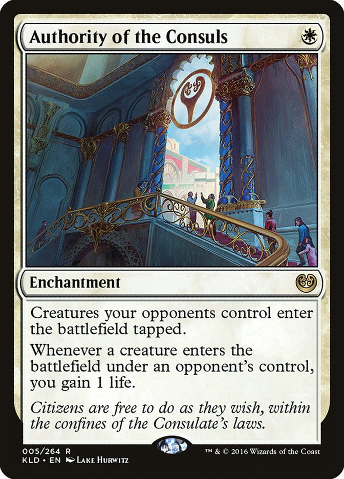 Authority of the Consuls [Kaladesh] | Gam3 Escape