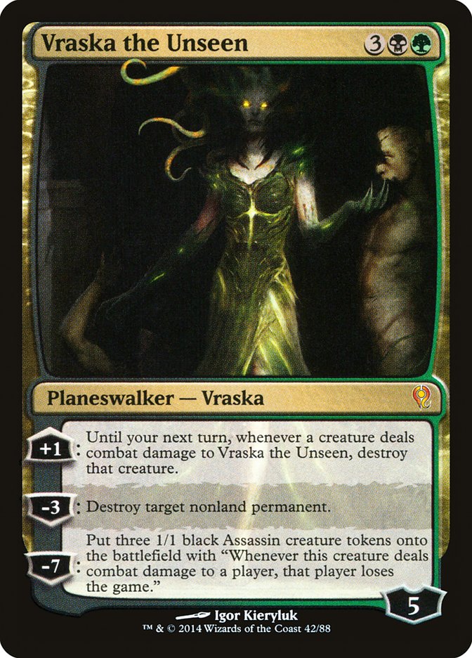 Vraska the Unseen [Duel Decks: Jace vs. Vraska] | Gam3 Escape