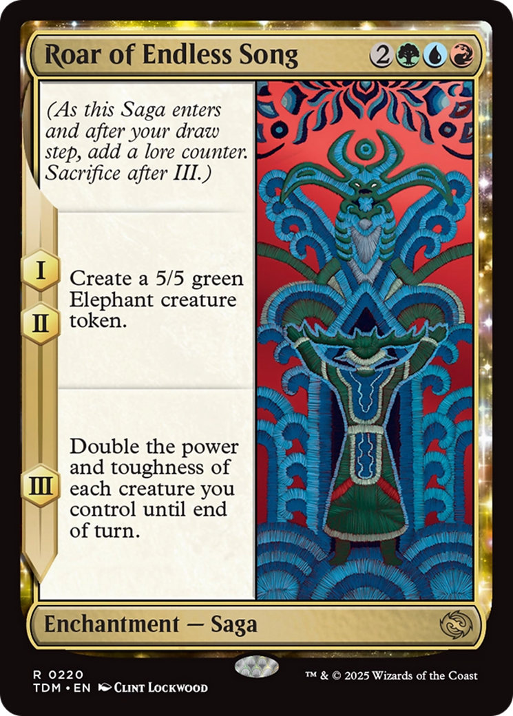 Roar of Endless Song [Tarkir: Dragonstorm] | Gam3 Escape