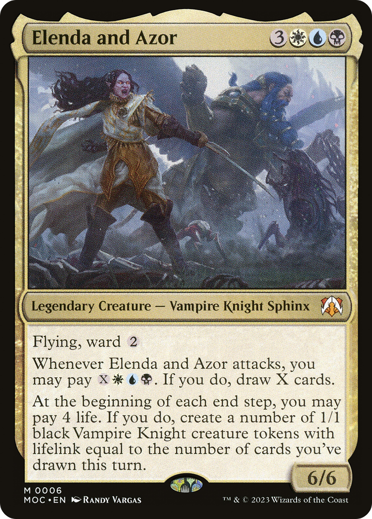Elenda and Azor [March of the Machine Commander] | Gam3 Escape