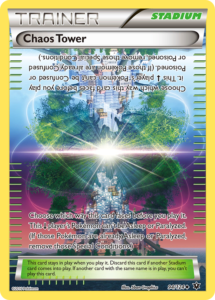 Chaos Tower (94/124) [XY: Fates Collide] | Gam3 Escape