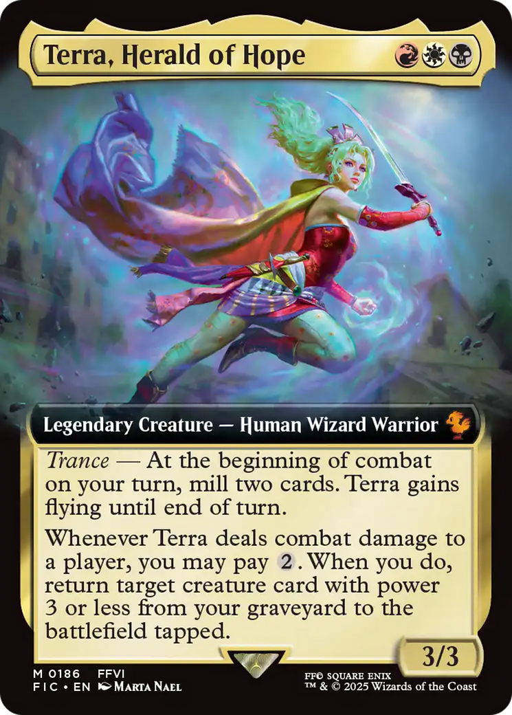 Terra, Herald of Hope (Extended Art) [FINAL FANTASY Commander] | Gam3 Escape