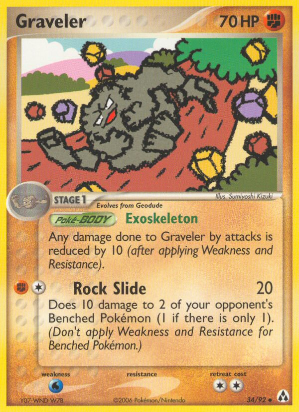 Graveler (34/92) [EX: Legend Maker] | Gam3 Escape