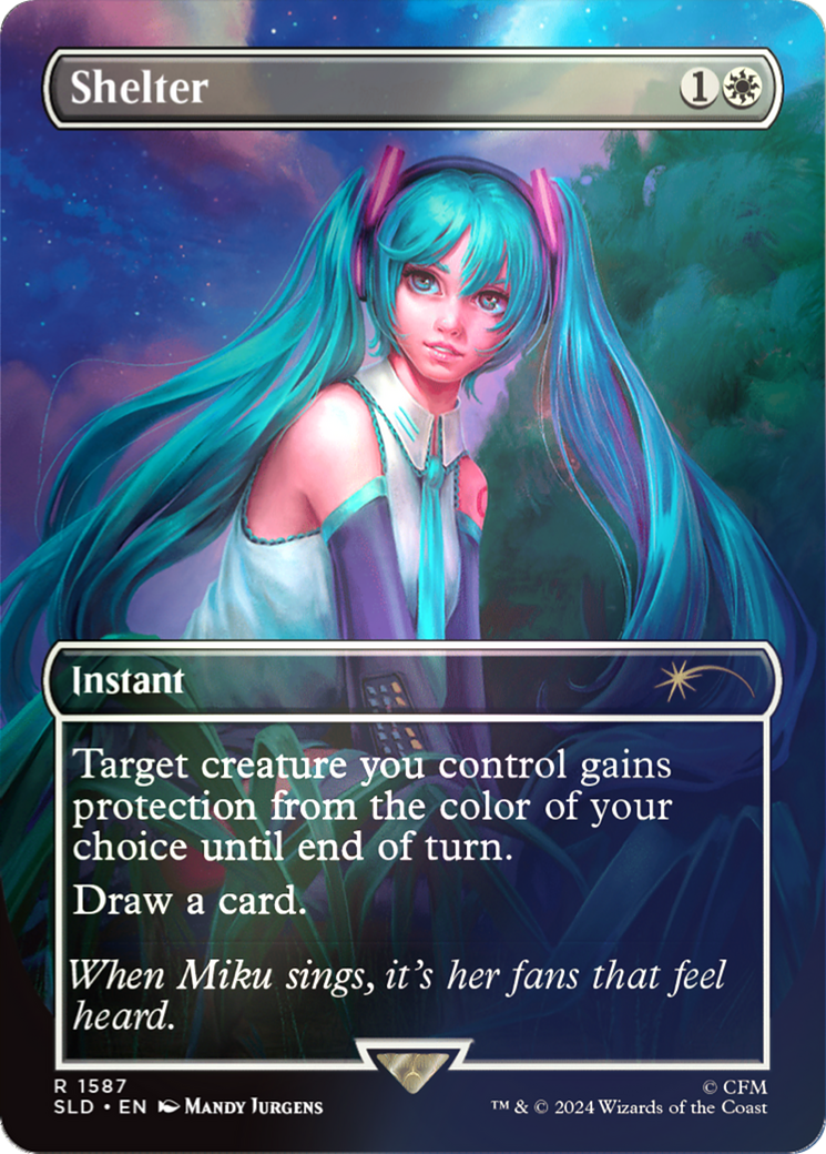 Shelter (Rainbow Foil) [Secret Lair Drop Series] | Gam3 Escape