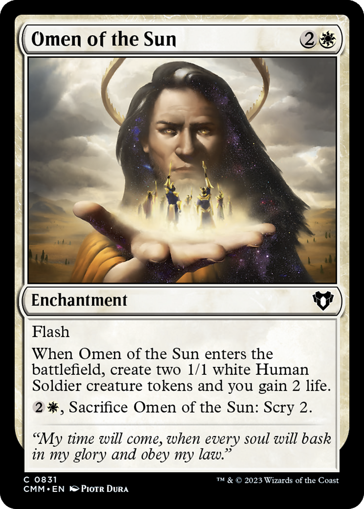 Omen of the Sun [Commander Masters] | Gam3 Escape