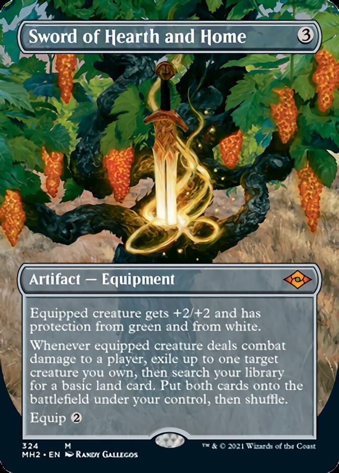 Sword of Hearth and Home (Borderless Alternate Art) [Modern Horizons 2] | Gam3 Escape