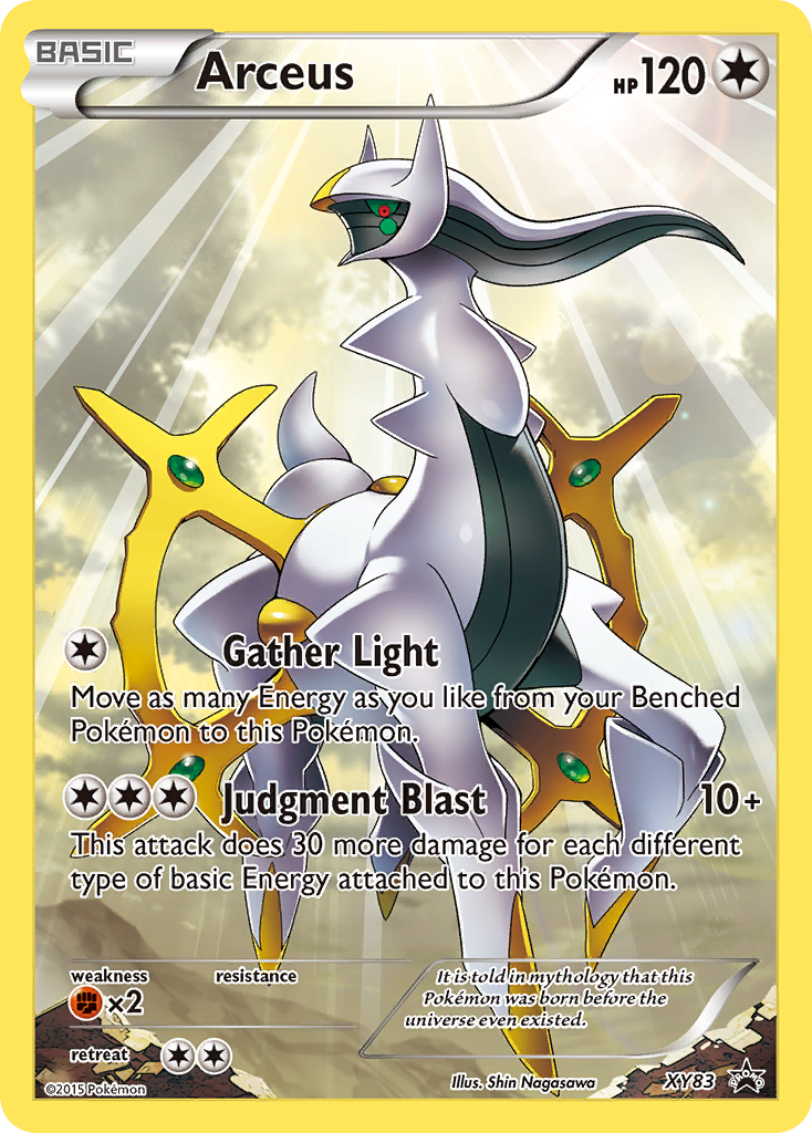 Arceus (XY83) [XY: Black Star Promos] | Gam3 Escape