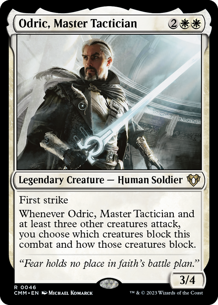 Odric, Master Tactician [Commander Masters] | Gam3 Escape