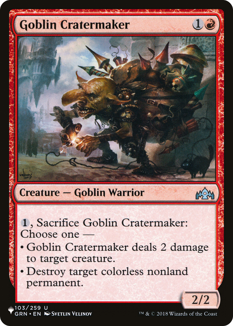 Goblin Cratermaker [The List] | Gam3 Escape