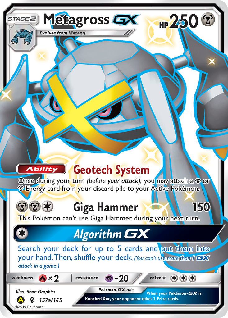 Metagross GX (157a/145) [Alternate Art Promos] | Gam3 Escape