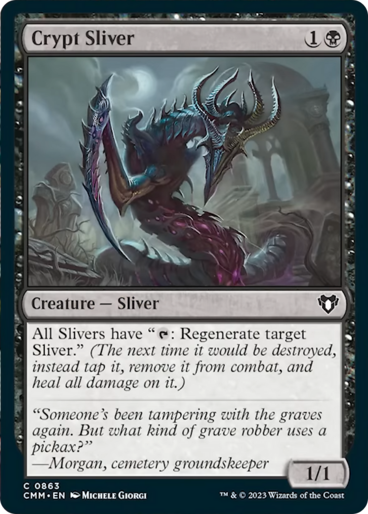 Crypt Sliver [Commander Masters] | Gam3 Escape