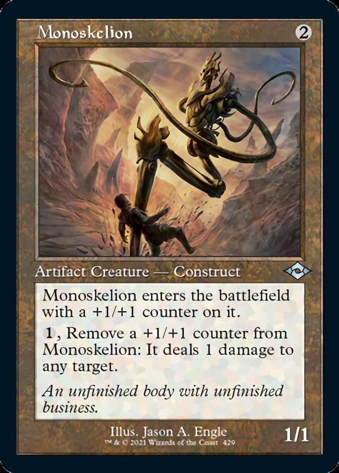 Monoskelion (Retro Foil Etched) [Modern Horizons 2] | Gam3 Escape