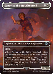 Samwise the Stouthearted (Borderless Alternate Art) [The Lord of the Rings: Tales of Middle-Earth] | Gam3 Escape