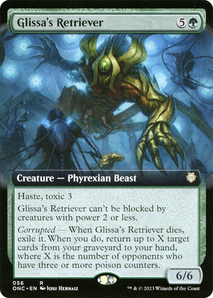 Glissa's Retriever (Extended Art) [Phyrexia: All Will Be One Commander] | Gam3 Escape