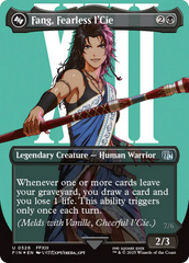 Fang, Fearless l'Cie (Borderless) (Surge Foil) [FINAL FANTASY] | Gam3 Escape