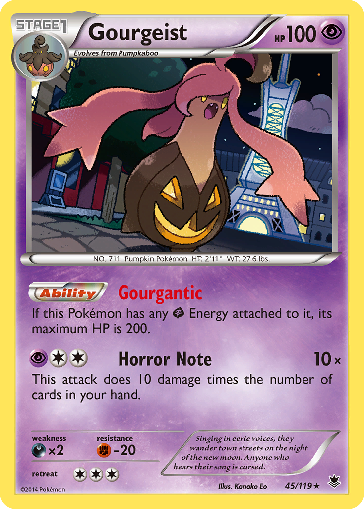 Gourgeist (45/119) [XY: Phantom Forces] | Gam3 Escape