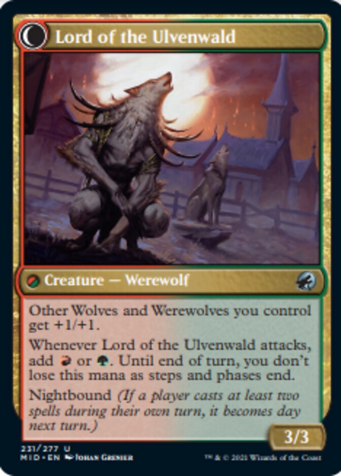 Kessig Naturalist // Lord of the Ulvenwald [Innistrad: Midnight Hunt] | Gam3 Escape