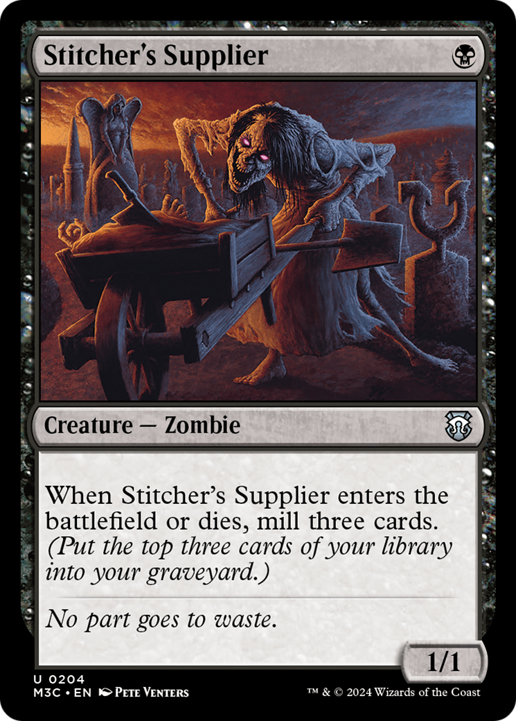 Stitcher's Supplier (Ripple Foil) [Modern Horizons 3 Commander] | Gam3 Escape