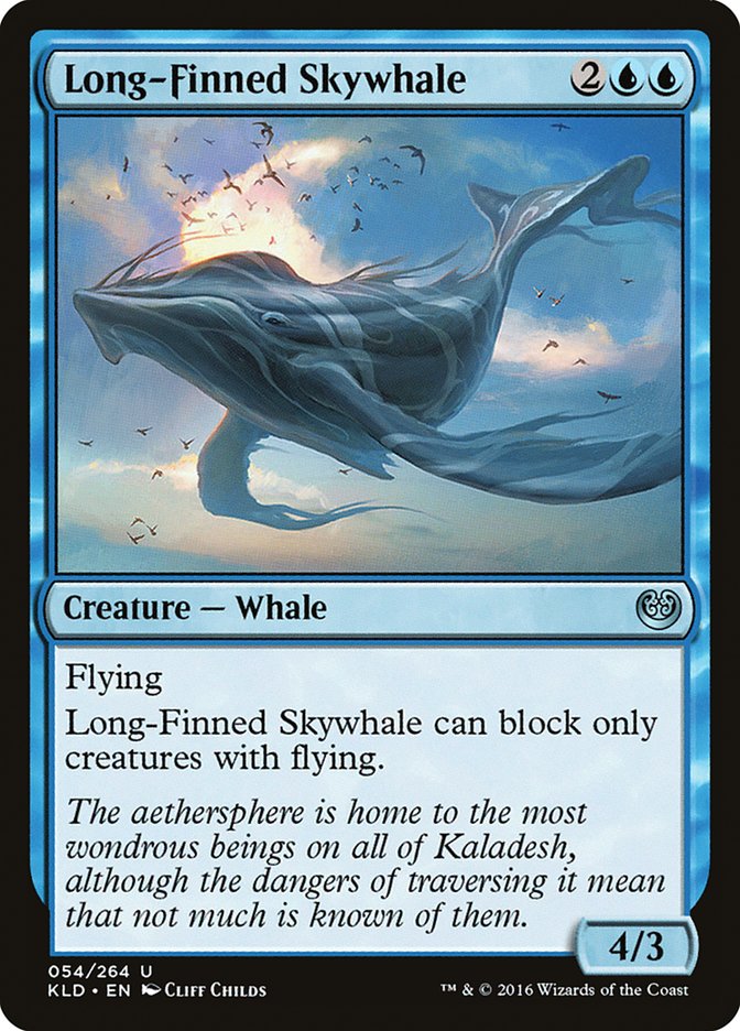 Long-Finned Skywhale [Kaladesh] | Gam3 Escape