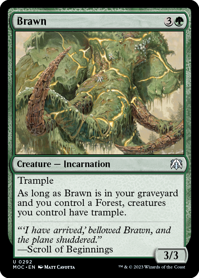 Brawn [March of the Machine Commander] | Gam3 Escape