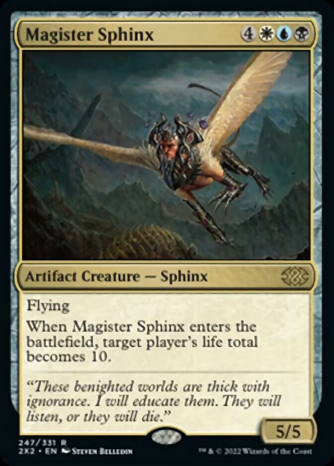 Magister Sphinx [Double Masters 2022] | Gam3 Escape