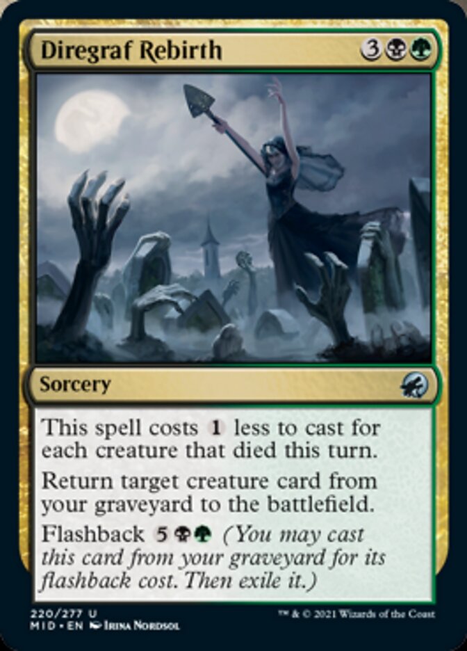 Diregraf Rebirth [Innistrad: Midnight Hunt] | Gam3 Escape