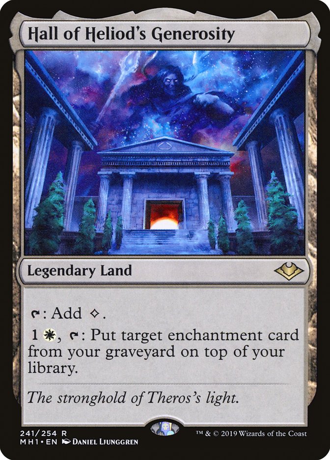 Hall of Heliod's Generosity [Modern Horizons] | Gam3 Escape