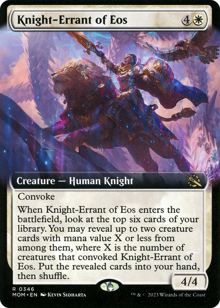 Knight-Errant of Eos (Extended Art) [March of the Machine] | Gam3 Escape