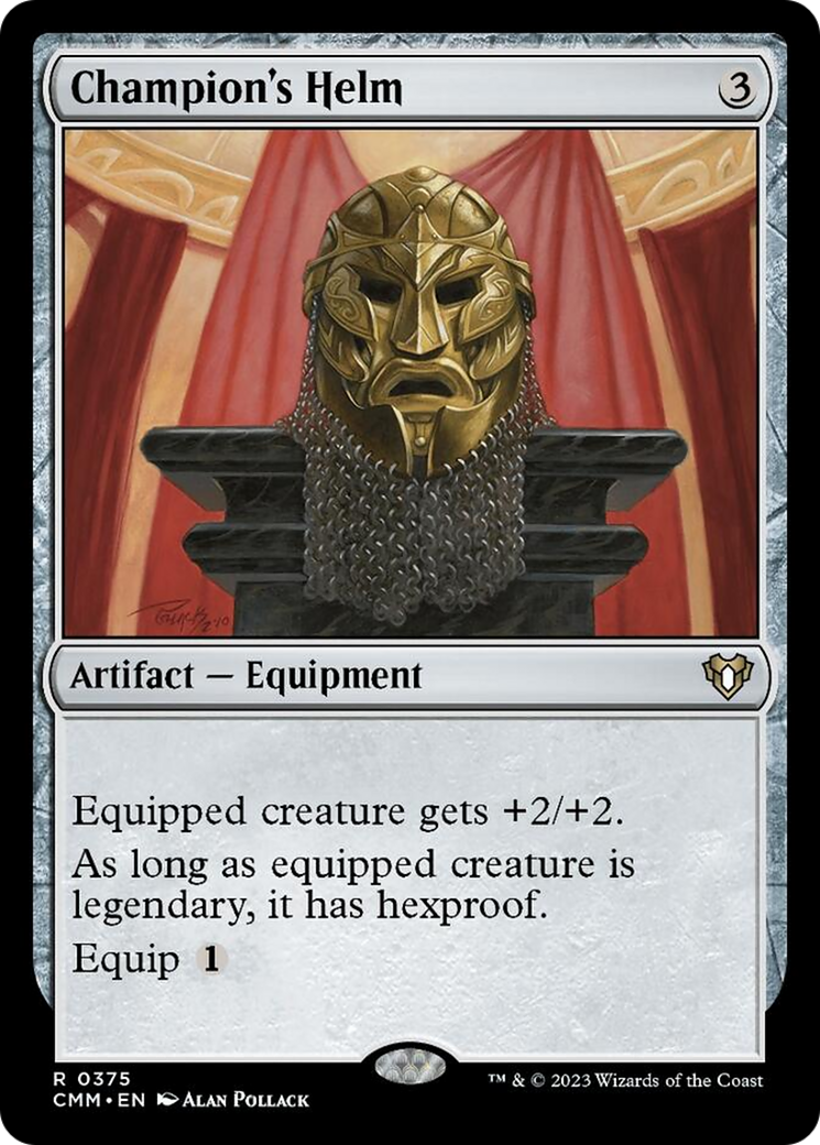 Champion's Helm [Commander Masters] | Gam3 Escape