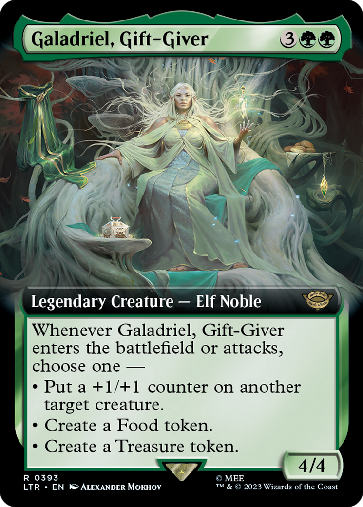 Galadriel, Gift-Giver (Extended Art) [The Lord of the Rings: Tales of Middle-Earth] | Gam3 Escape