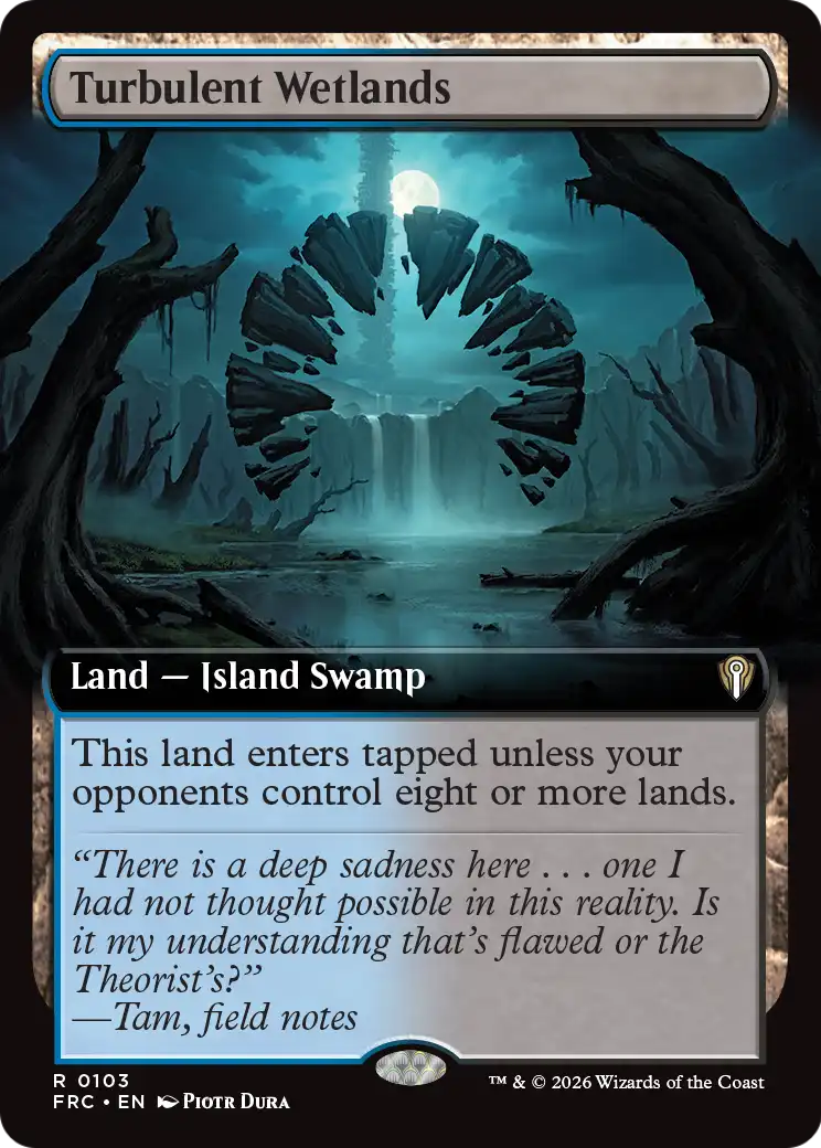 Turbulent Wetlands (Extended Art) [Reality Fracture Commander] | Gam3 Escape