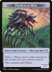 Phyrexian Mite (012) // The Hollow Sentinel Double-Sided Token [Phyrexia: All Will Be One Tokens] | Gam3 Escape