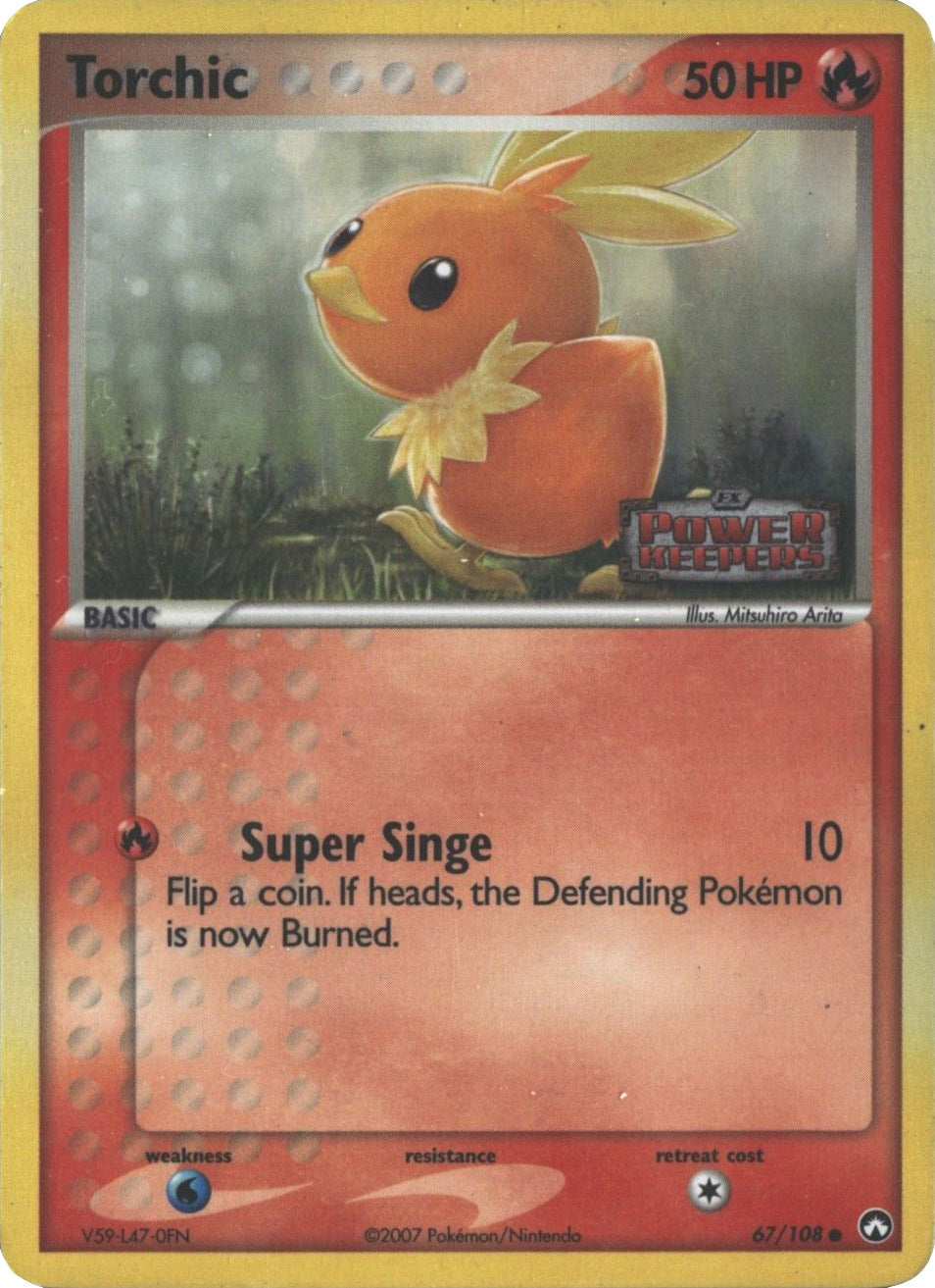 Torchic (67/108) (Stamped) [EX: Power Keepers] | Gam3 Escape