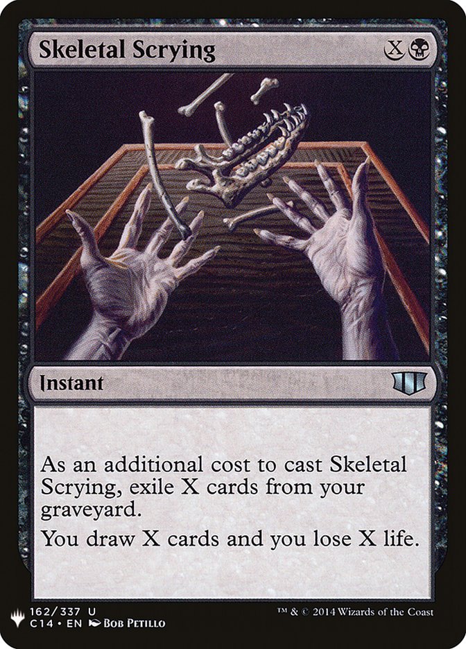 Skeletal Scrying [Mystery Booster] | Gam3 Escape