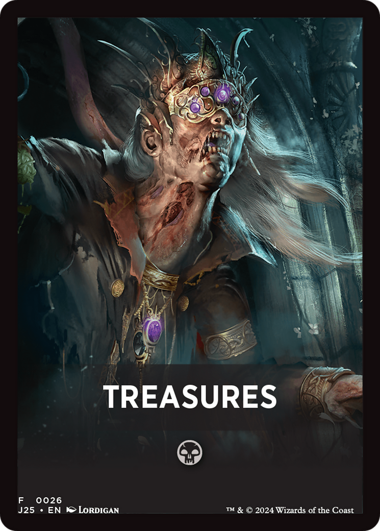 Treasures Theme Card [Foundations Jumpstart Front Cards] | Gam3 Escape